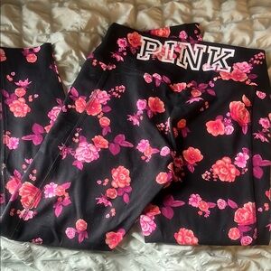 PINK Victoria's Secret Floral Kids Leggings